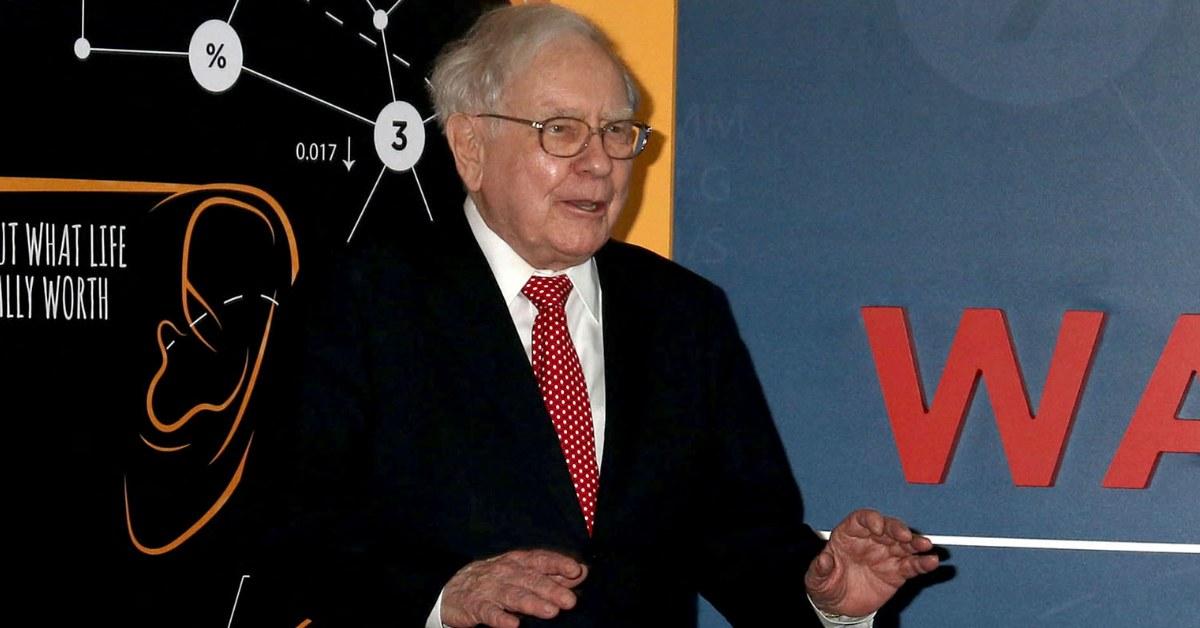 Warren Buffett at the world premiere of "Becoming Warren Buffett'