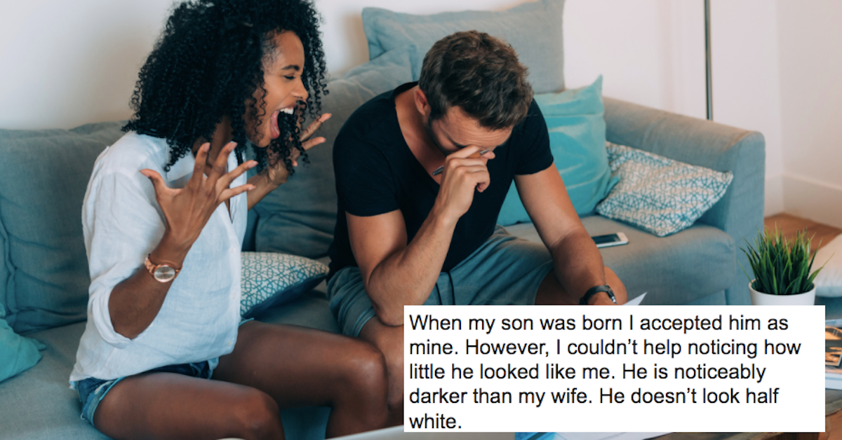 Dad Secretly Makes Biracial Son Take Paternity Test When He Becomes Suspicious That He Isn T The Father