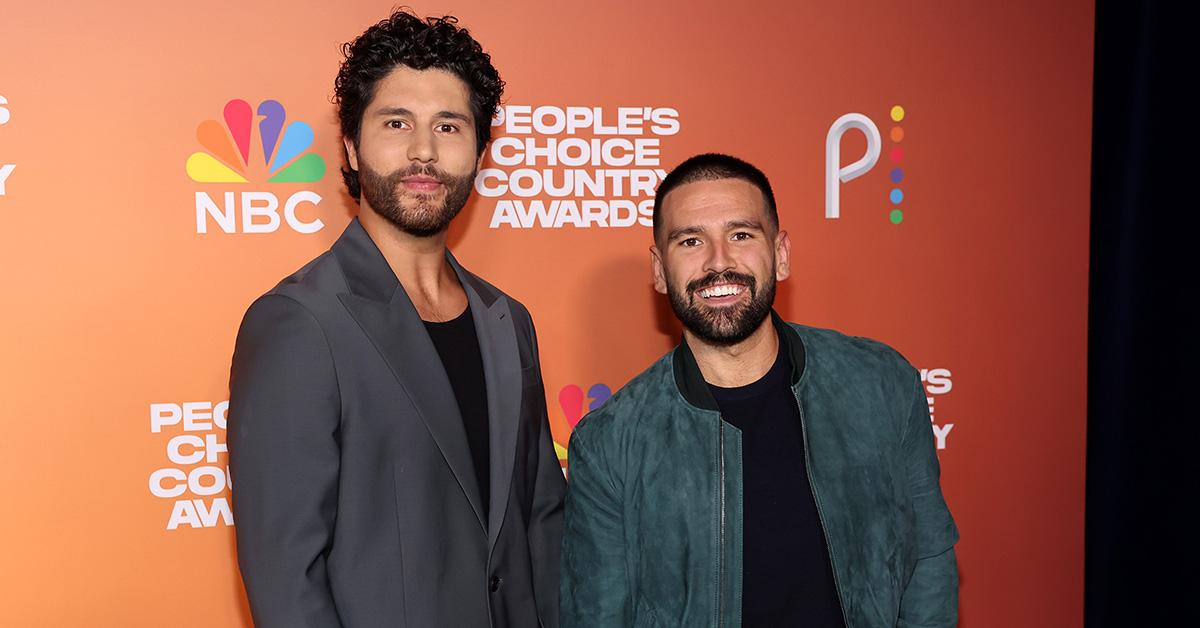 Dan and Shay at the People's Choice Country Awards. 