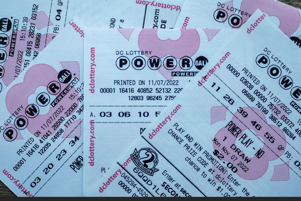 Tickets for Powerball lottery