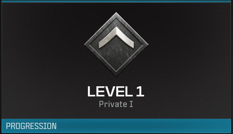 why does my call of duty say everyone is level 1