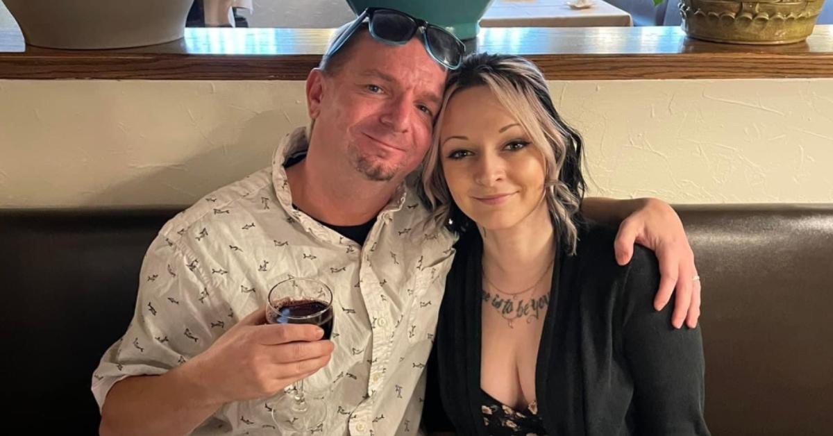 James Ellsworth (L) with his wife