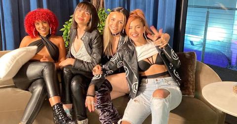 La Firma contestants posing backstage