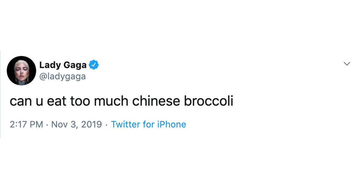 gaga chinese broccoli