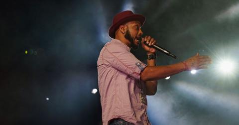 Mystikal performing at Essence Festival 2017