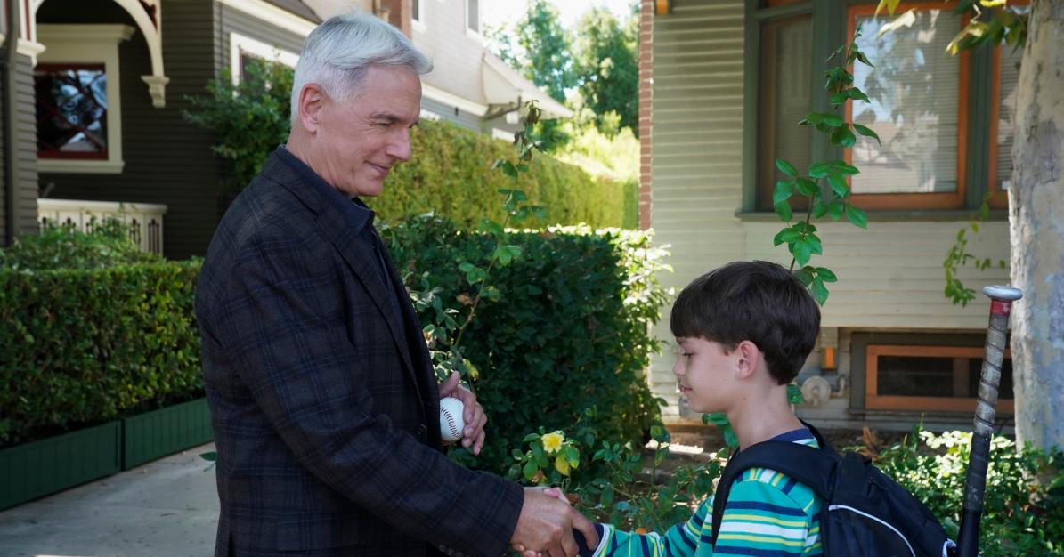 Phineas plays ball with Gibbs in his 'NCIS' storyline
