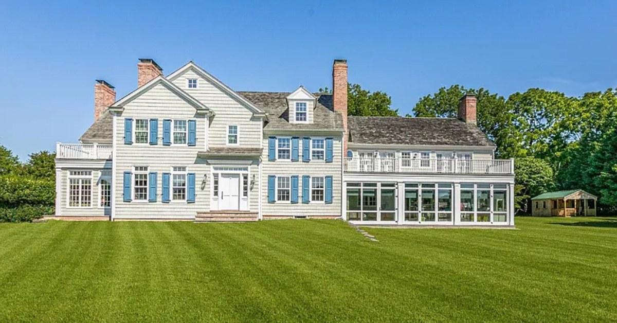 Alec Baldwin's Hamptons home.