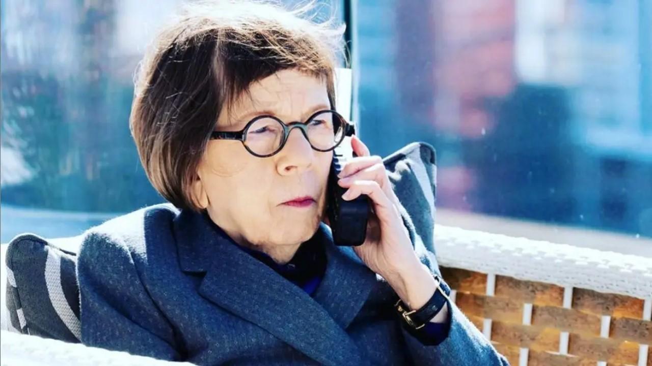 Hetty talking on a phone in 'NCIS: Los Angeles'