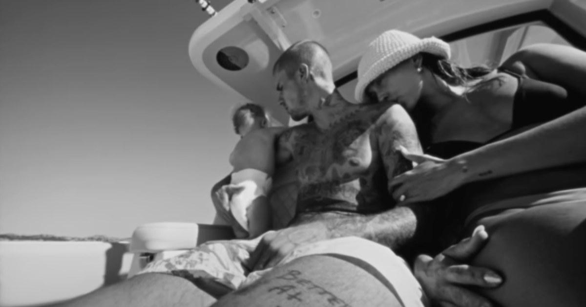 A clip from Justin Bieber's song "Yukon."