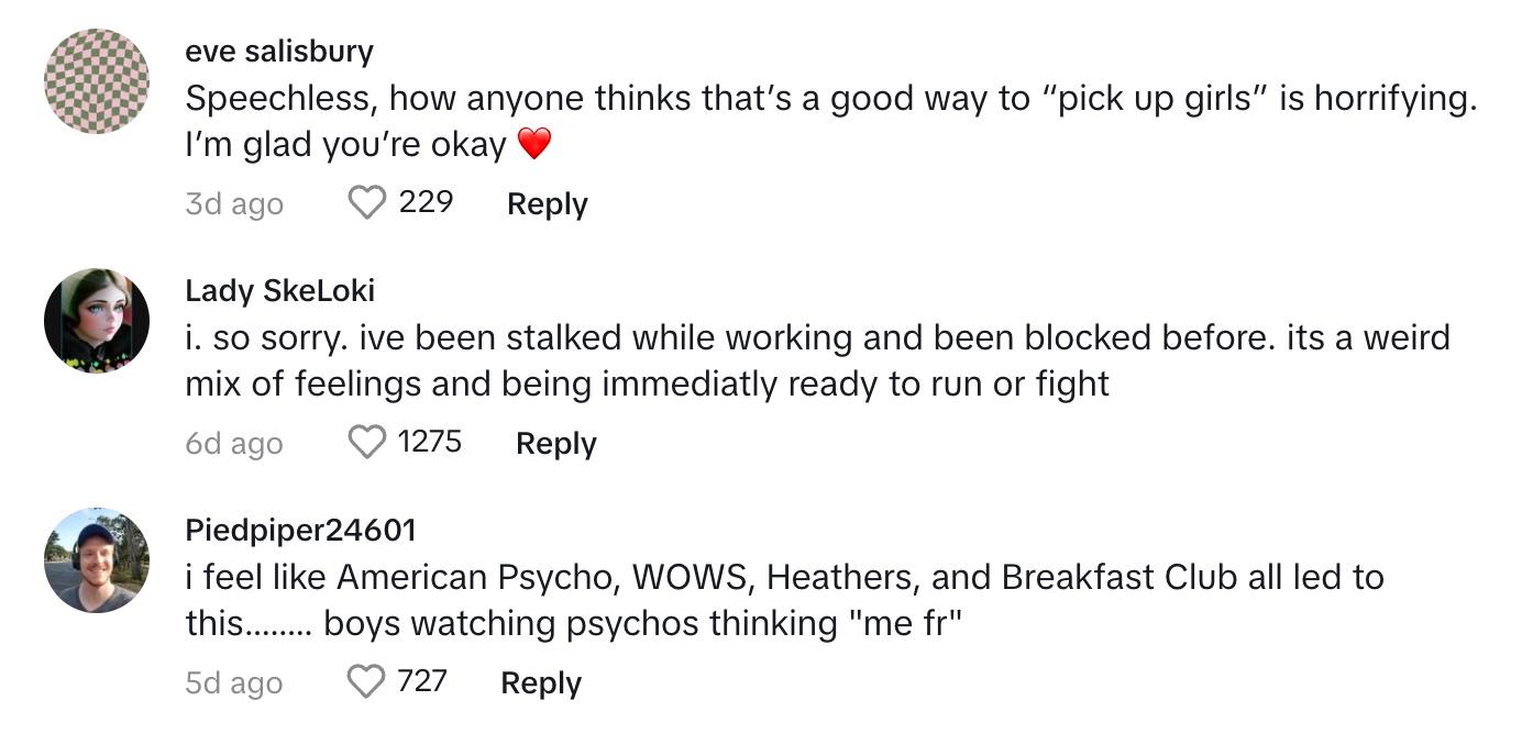 Commenters are glad that OP and her friend are safe