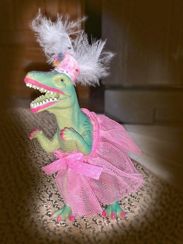 dinosaur princess party