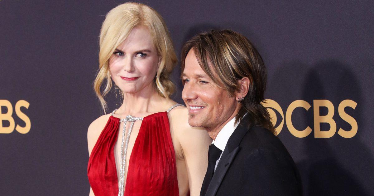 Nicole Kidman and Keith Urban at a CBS event.