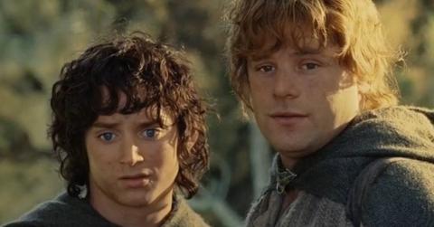 Frodo Baggins and Samwise Gamgee in 'Lord of the Rings'