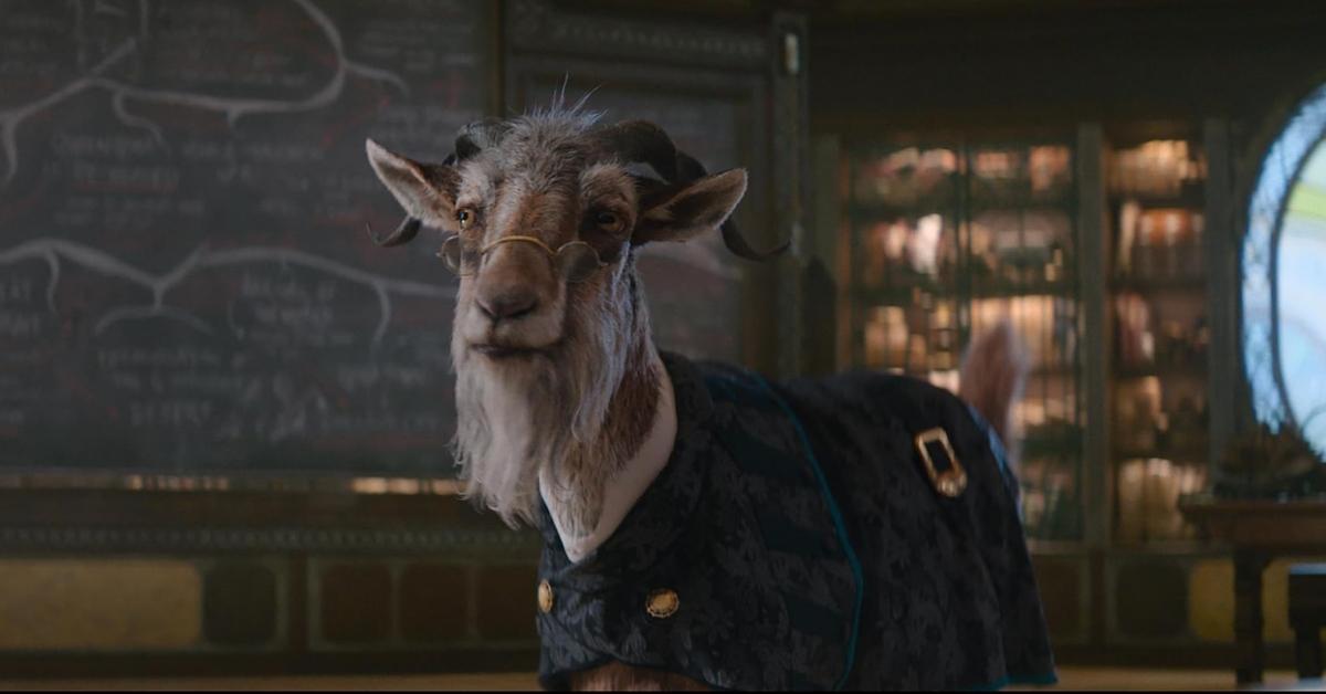 Dr. Dillamond, the goat professor in 'Wicked'