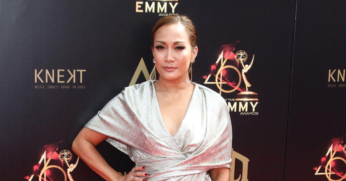 Carrie Ann Inaba at the 2018 Creative Arts Emmys.