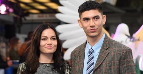 rchie Renaux with his partner Annie O'Hara attend the 'Catherine Called Birdy' UK premiere