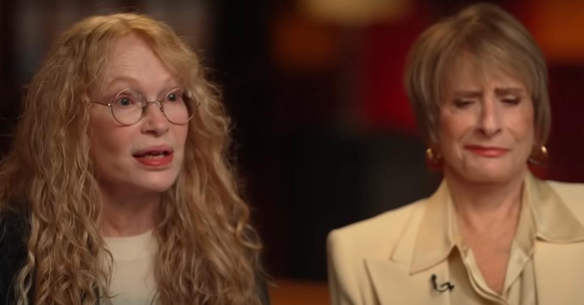 Patti LuPone and Mia Farrow 'CBS Sunday Mornings'