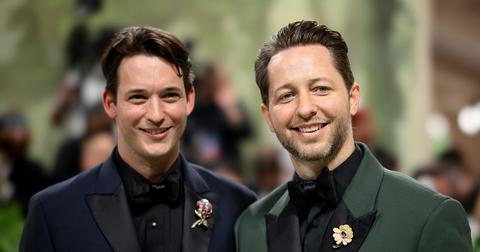 Derek Blasberg and Nick Brown at the 2024 Met Gala.