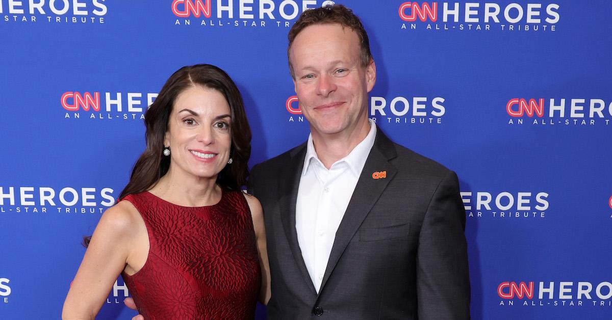 Jenny Blanco and Chris Licht at the 16th annual CNN Heroes: An All-Star Tribute at the American Museum of Natural History on Dec. 11, 2022 