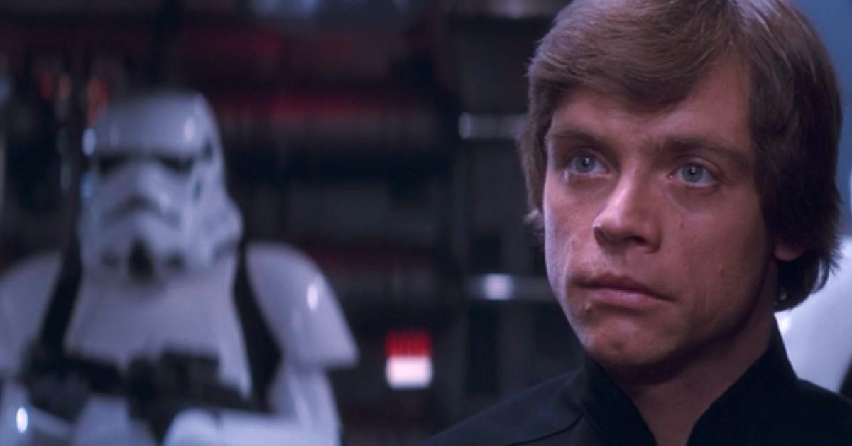 Mark Hamill as Luke Skywalker in 'Return of the Jedi'
