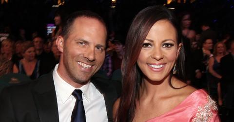 Jay Barker and Sara Evans at the 47th Annual Academy of Country Music