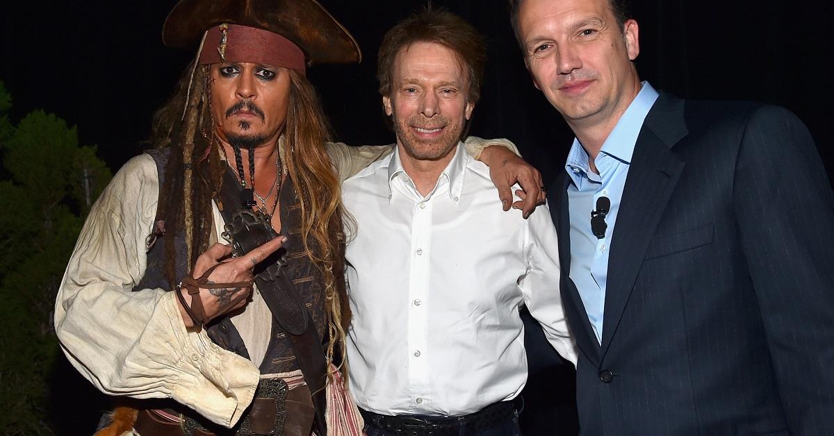 Johnny depp and Pirates of the Caribbean producers