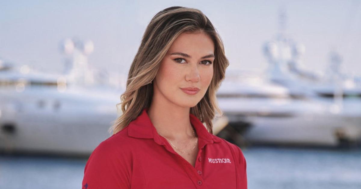 Gael Cameron wearing her uniform on 'Below Deck Med'