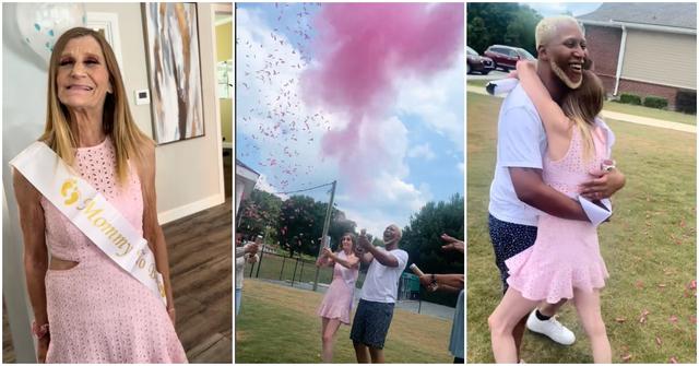 TikTok star Queen Cheryl and her man's gender reveal.