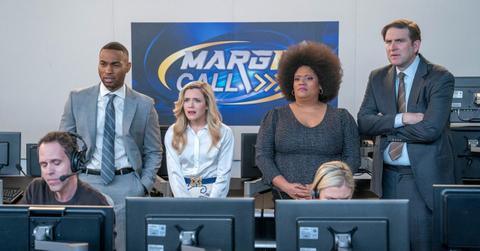 l-r) Tye White as Jack Fortin, Harriet Dyer as Sadie, X Mayo as Dori, Humphrey Ker as Elliot