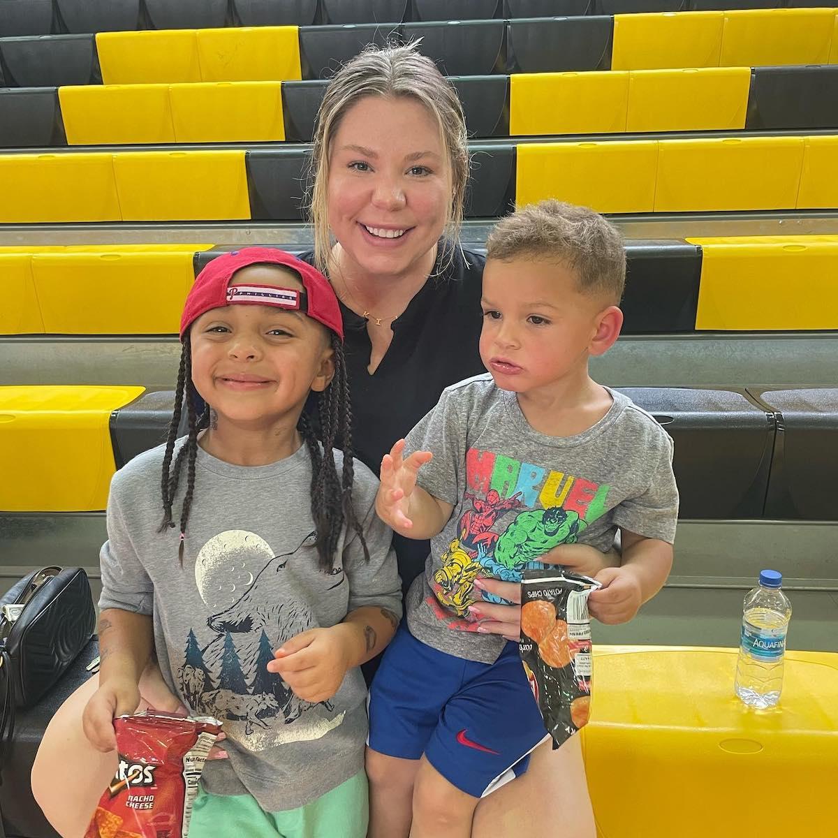 Kailyn Lowry, Lux, and Creed