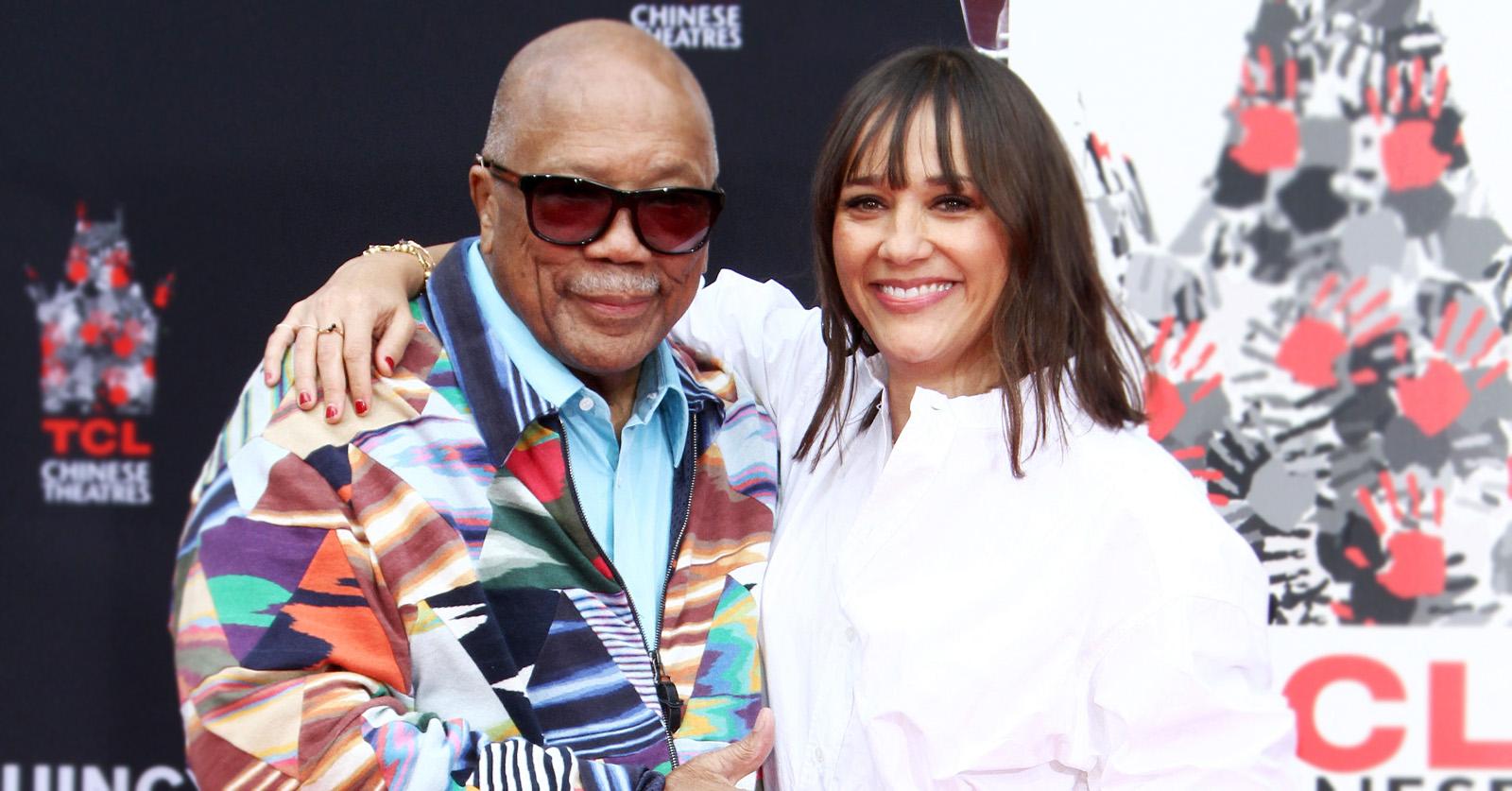 Rashida jones Quincy jones