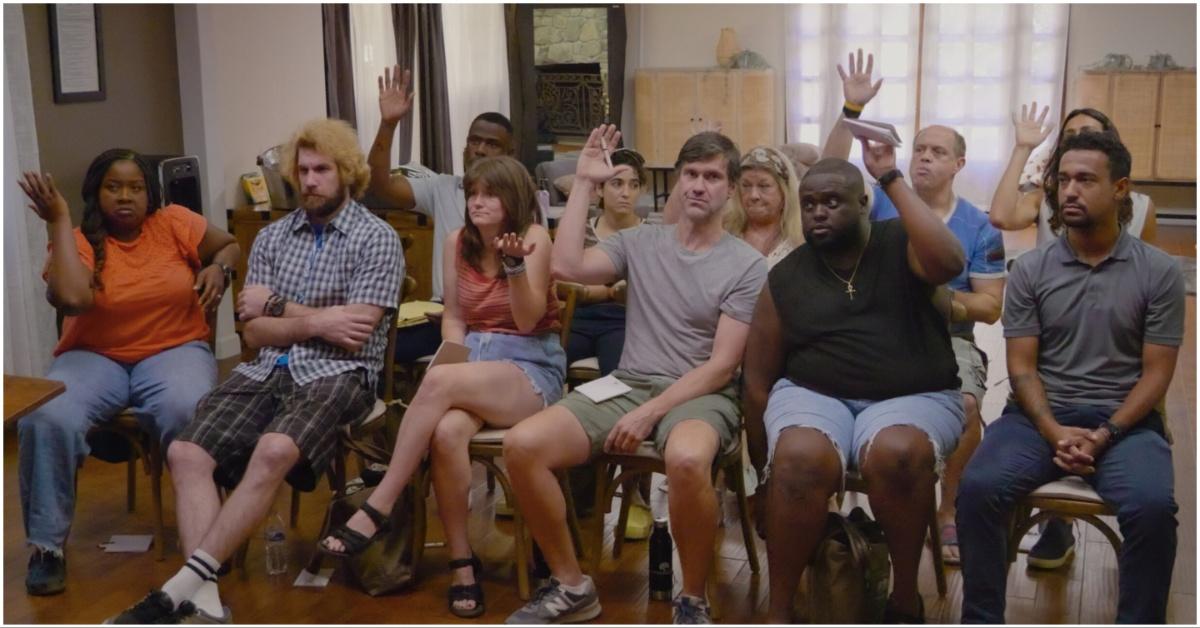 A still of an episode from Jury Duty 2