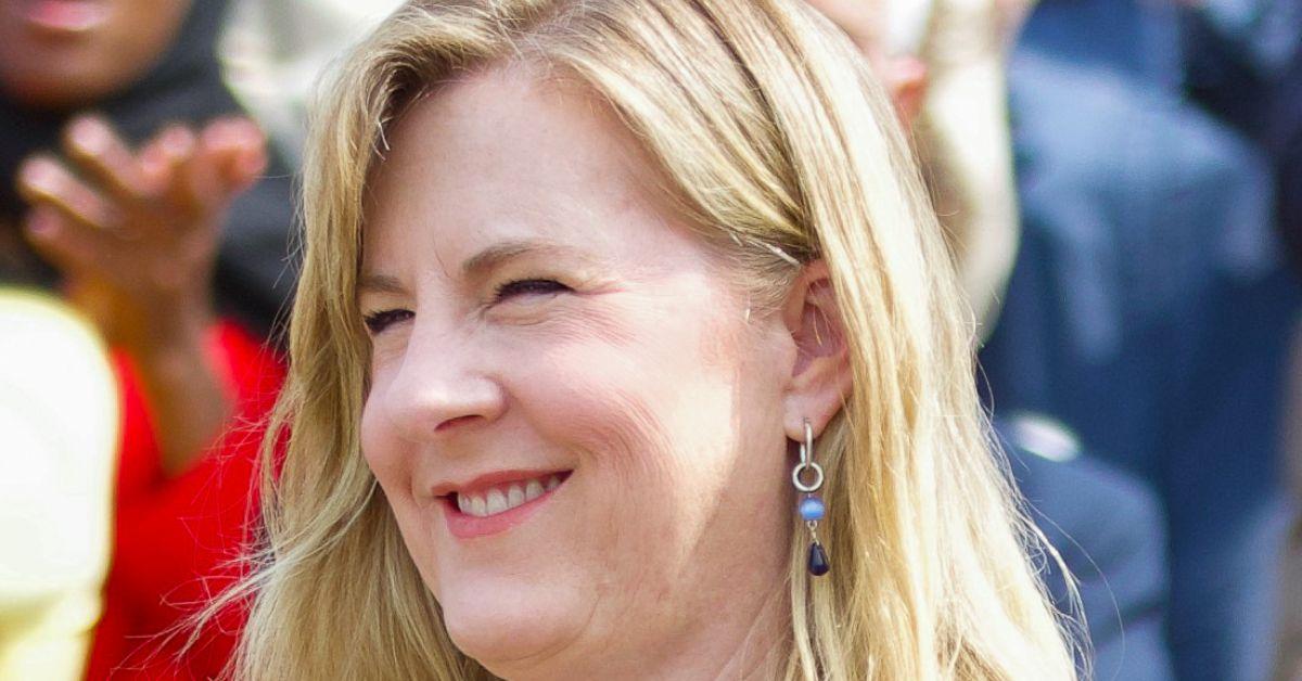 Melissa Hortman smiling and looking to her right.