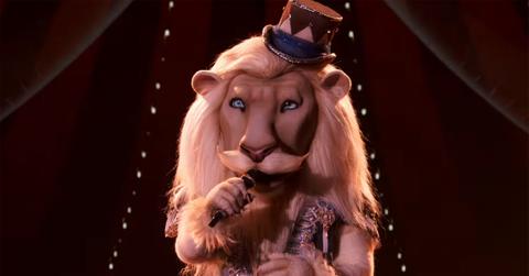 Sir Lion performs on 'The Masked Singer'