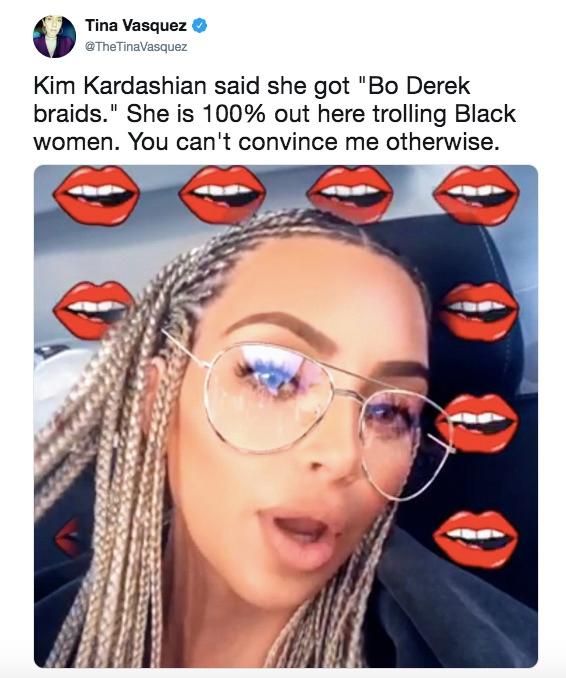 Kim Kardashian Slammed for Cultural Appropriation for Calling Her