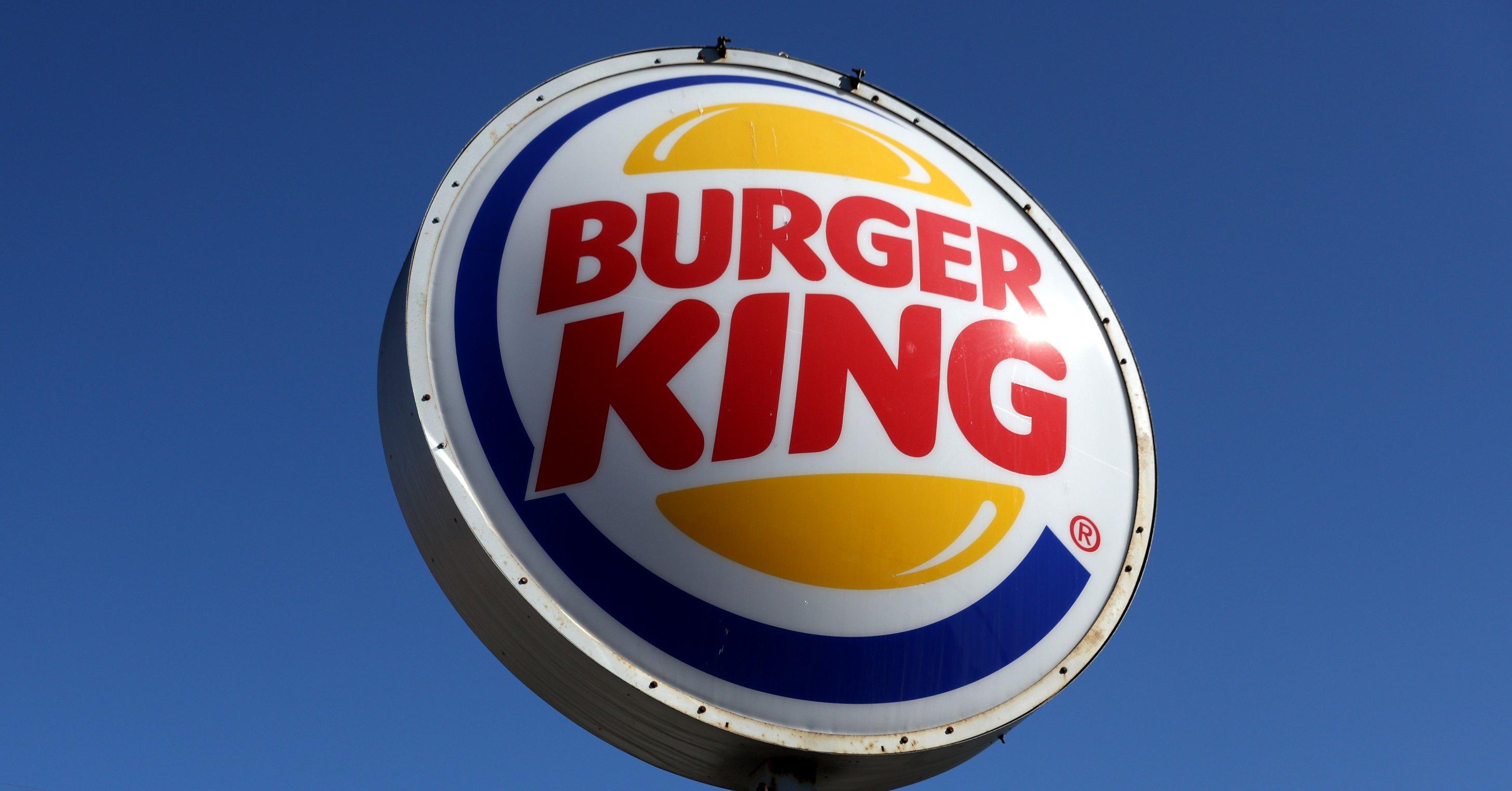 Burger King sign