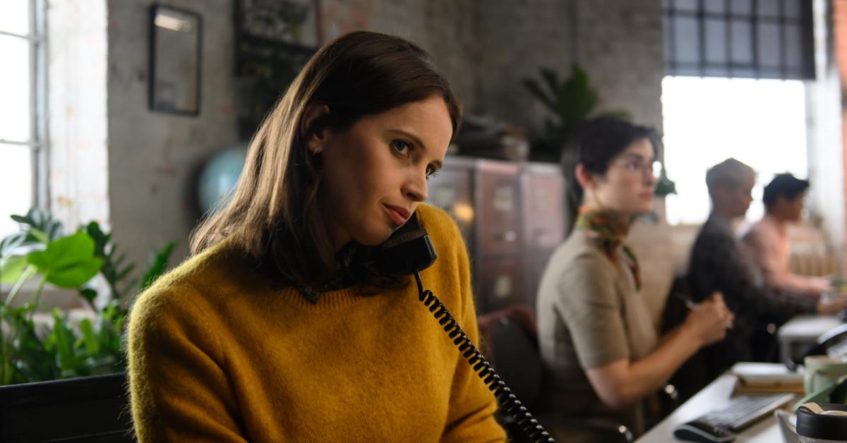 Felicity Jones as Ellie Haworth in 'Last Letter From Your Lover'