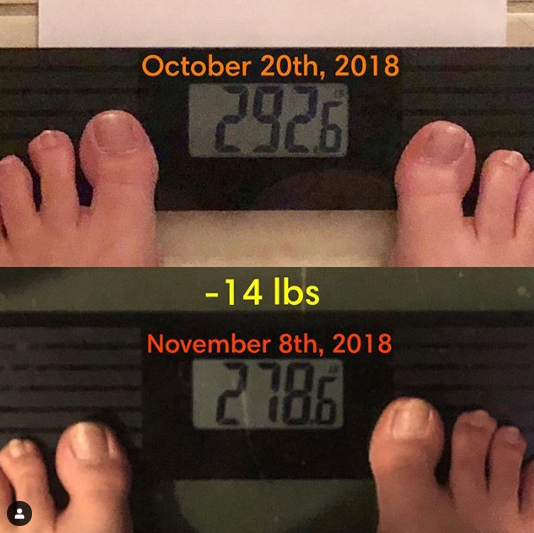 nicole nafziger weight loss