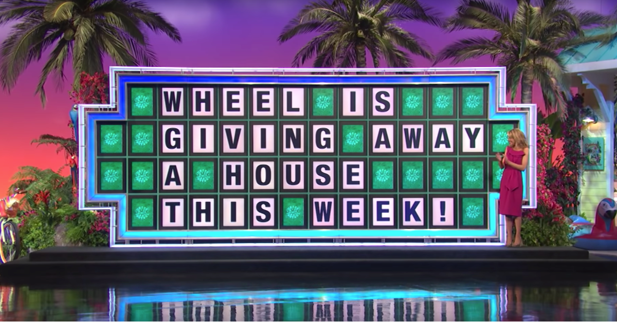 wheel of fortune home giveaway