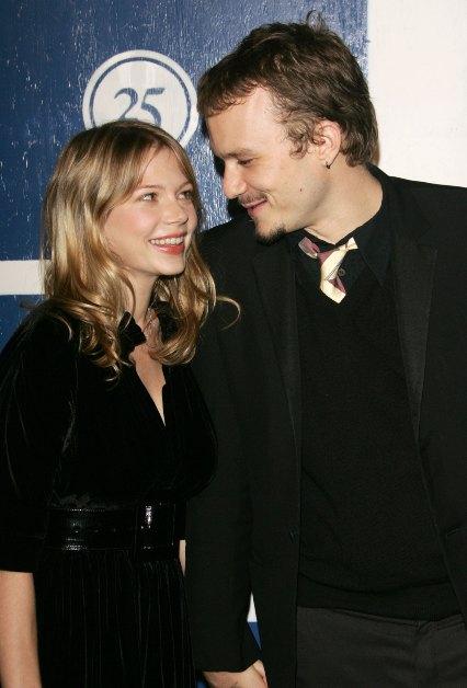 Michelle Williams and Heath Ledger