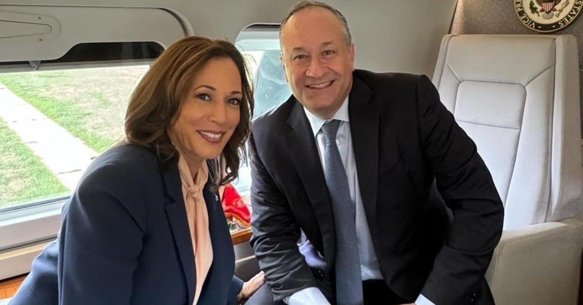 Kamala Harris and Doug Emhoff