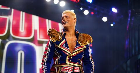 Professional wrestler Cody Rhodes.