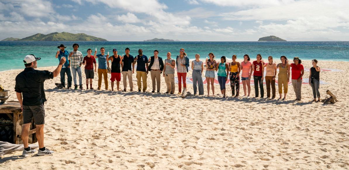 Jeff Probst and the 'Winners at War' in 'Survivor 40'