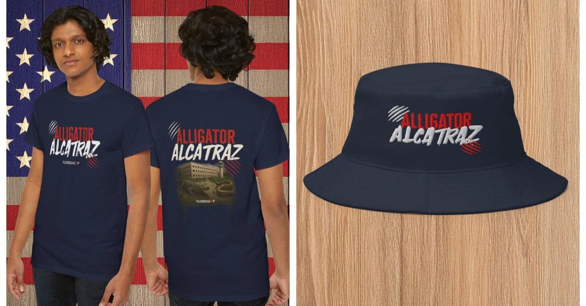 Alligator Alcatraz merch 