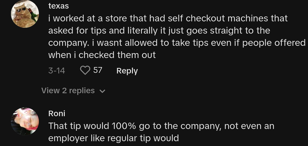 Customer Asked to Tip at Self Checkout Kiosk