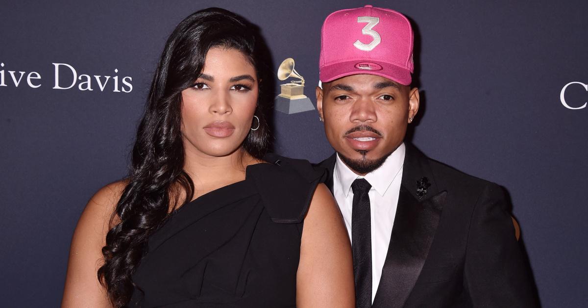 (l-r): Kristen Corley and Chance The Rapper