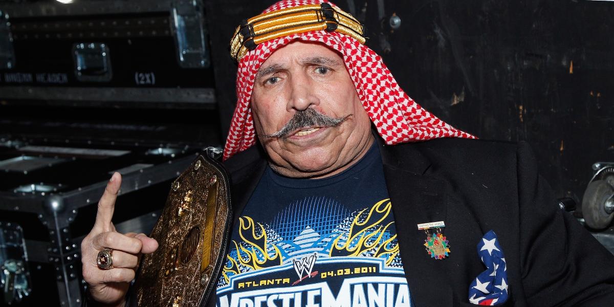  Iron Sheik backstage at Power 96.1's Jingle Ball 2013 at Philips Arena on Dec. 11, 2013 