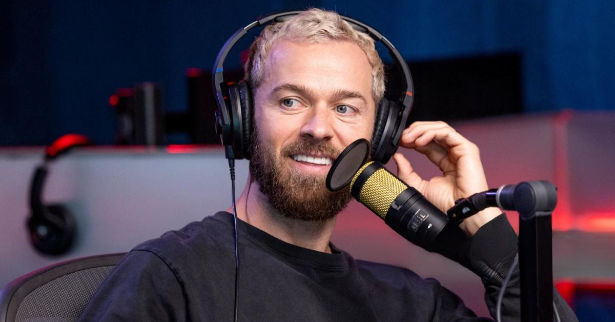 Artem Chingvintsev visits the SiriusXM studio in September 2023.