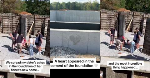 Man Puts Fiance Ashes in Foundation of New House