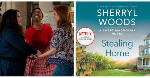 sweet magnolia show vs books